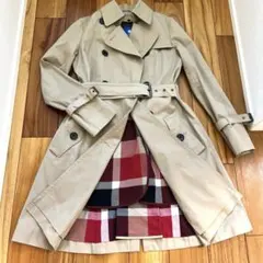 ブルーレーベルクレストブリッジ ロングトレンチコートベルトライナー2way Ｓ
