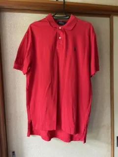 Polo Ralph Lauren 赤 ポロシャツ Lサイズ