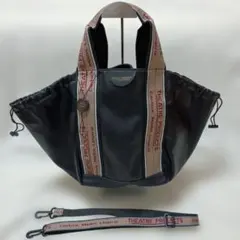 THEATRE PRODUCTS トートバッグ ジャガードテープバッグ　ブラックのサムネイル