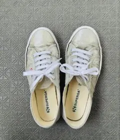 スペルガスニーカーS001820 2750 LAMEW シルバー　42/27cmのサムネイル