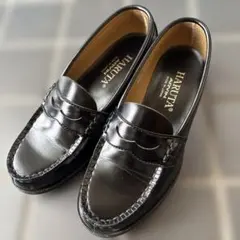 HARUTA ローファー 黒 23cm