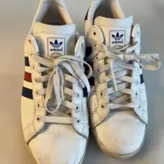 adidas スニーカー ホワイト/ブルー/レッド