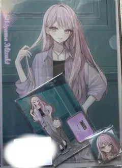 プロセカ ZOZOTOWN 第3弾 暁山瑞希 クリアファイル 缶バッジ アクスタ 