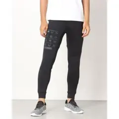 UA ハイブリッドニット パンツ LG ブラック