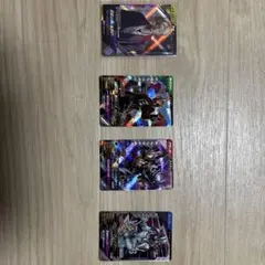 ガンバレジェンズ カード 4枚セット SR3枚 CP1枚