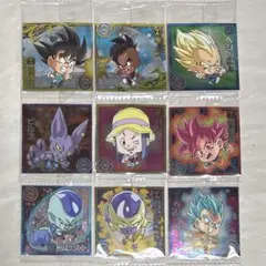 ドラゴンボール 超戦士シールウエハース超 超絶感謝の十周年 被りなし 9枚