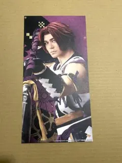 刀ミュ 大判ポストカード 蜻蛉切 目出度歌誉花舞 十周年祝賀祭