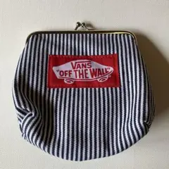 VANS ストライプポーチ　がま口のサムネイル