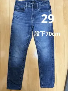 UNIQLO ウルトラストレッチジーンズ ブルー 29