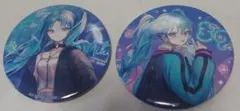 初音ミク 本革マルチキーケース solwa 特典缶バッジ | Mercari
