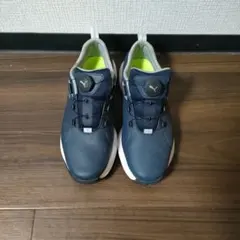 Puma ネイビー ゴルフシューズ スパイク付きのサムネイル