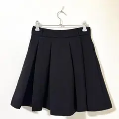 【美品】INGNI プリーツミニフレアスカート黒 M 裏地パンツ 地雷系 韓国