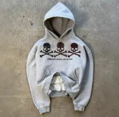 希少 00s y2k スカル パーカー archive opium swag opium skull スカル ドクロ ジップパーカー フルジップ y2k - メルカリ