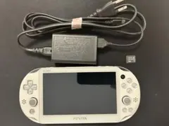 ⭐️未使用級⭐️ PS VITA pch-2000 本体 ホワイト 充電器 ケース付