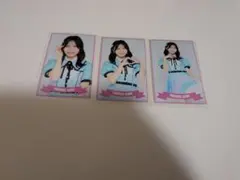 AKB48 サンコンコン ランダムphotoeight 福岡聖菜 3種コンプ