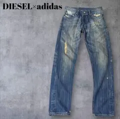 【DIESEL×adidas】VIKER-AD コラボ デニムパンツ W29のサムネイル