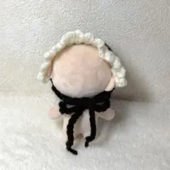 ヘッドドレス　黒　11cm ぬい服 / ちびぐるみ / にじぬい 対応