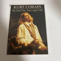 KURT COBAIN ポストカード The Final Tour