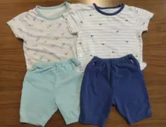 ユニクロ　ドライパジャマ　80