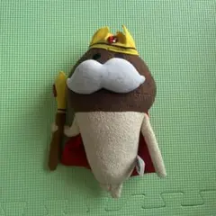 おさわり探偵なめこ栽培キット 王様なめこ ぬいぐるみマスコット 中サイズ