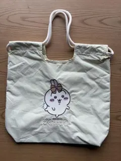 うさぎキャラクター トートバッグ イエロー　新品　ちいかわ　うさぎ　しまむら
