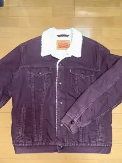 LEVI STRAUSS & CO. ボア襟デニムジャケット M