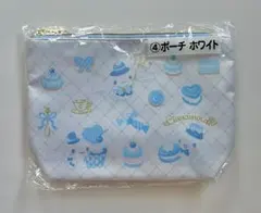 「 サンリオくじ 」シナモンロール Cinnamoroll ポーチホワイト