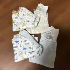 ベビーパジャマ 90cm 車と恐竜柄