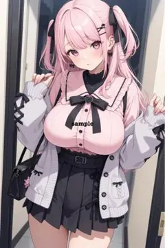 m861 AIイラスト　かわいい　A4ポスター