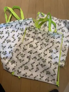 体操袋 ナップザック　3点(新品未開封1点、開封済み2点)のサムネイル