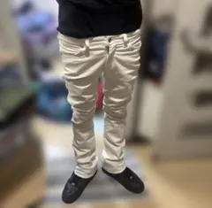 フレアパンツ　ホワイト　drip flexwitme brrrsos yokoのサムネイル