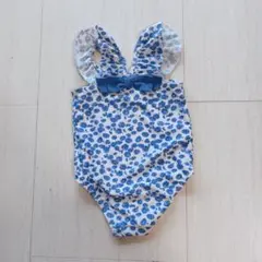 babyGap ブルー花柄水着 80 (12-18ヶ月)