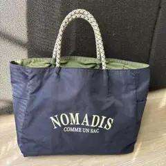 NOMADIS ネイビー トートバッグ