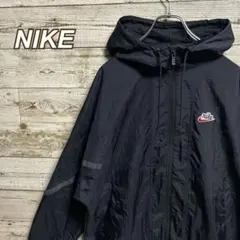202【人気Lサイズ】ナイキ☆ワンポイント刺繍ロゴ　即完売品ナイロンジャケット
