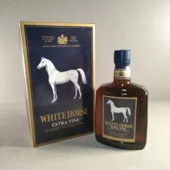 WHlTE HORSE 750ml 1980年代から保管 WHlTE HORSE 750ml 1980年代から保管 - メルカリ