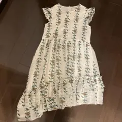 キャサリンコテージ　ひまわり柄ワンピース