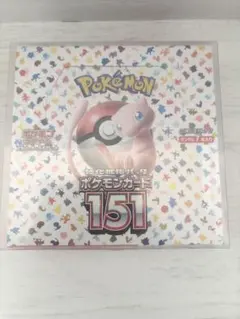 r*_様 ポケカ　151 シュリンク付き　1BOX 硬質ケース付き