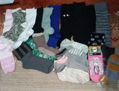 （used品）レディース靴下まとめ売り 22足