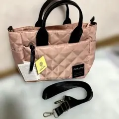 【新品】Legato Largo キルティング 2way トートバッグ ピンクのサムネイル