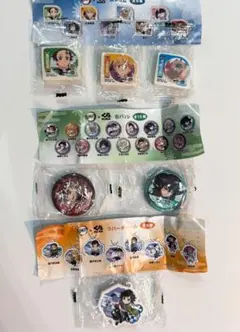 くら寿司　鬼滅の刃　ビッくらポン　ラバーチャーム　缶バッジ　消しゴム　まとめ売り