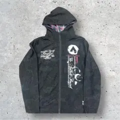 00s グランジ y2k お兄系 archive ダークグレーパーカー