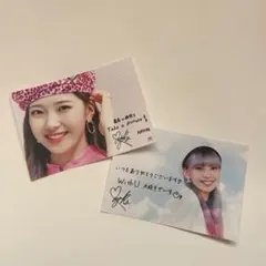 NiziUマユカ　サイン入りチェキ NiziU マユカ 会場限定 直筆サイン入りチェキ - メルカリ