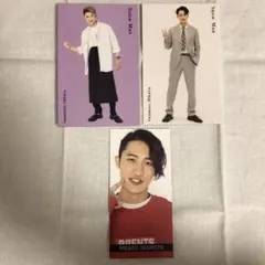 SnowMan 岩本照 デタカ TVnaviSmile 厚紙