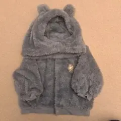 コンビミニ　アウター　フリース　帽子　80