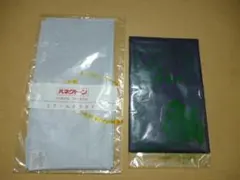 完全未使用品！セーラー服用ネクタイ 帯状シルバーグレー/三角コン色 セットで販売のサムネイル
