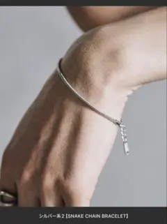 【WYM LIDNM】SNAKE CHAIN BRACELET