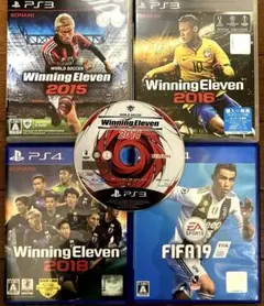 PS3 PS4 ソフト ウイニングイレブン FIFA19 まとめ売り