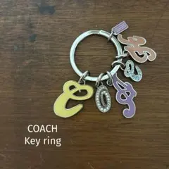 COACH コーチ キーリング チャーム 美品