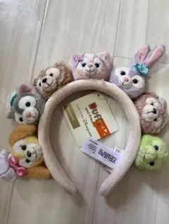 香港ディズニー　カチューシャ　ダッフィー　フレンズ　新品　未使用