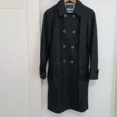 PAGEBOY ブラック ロングコートのサムネイル